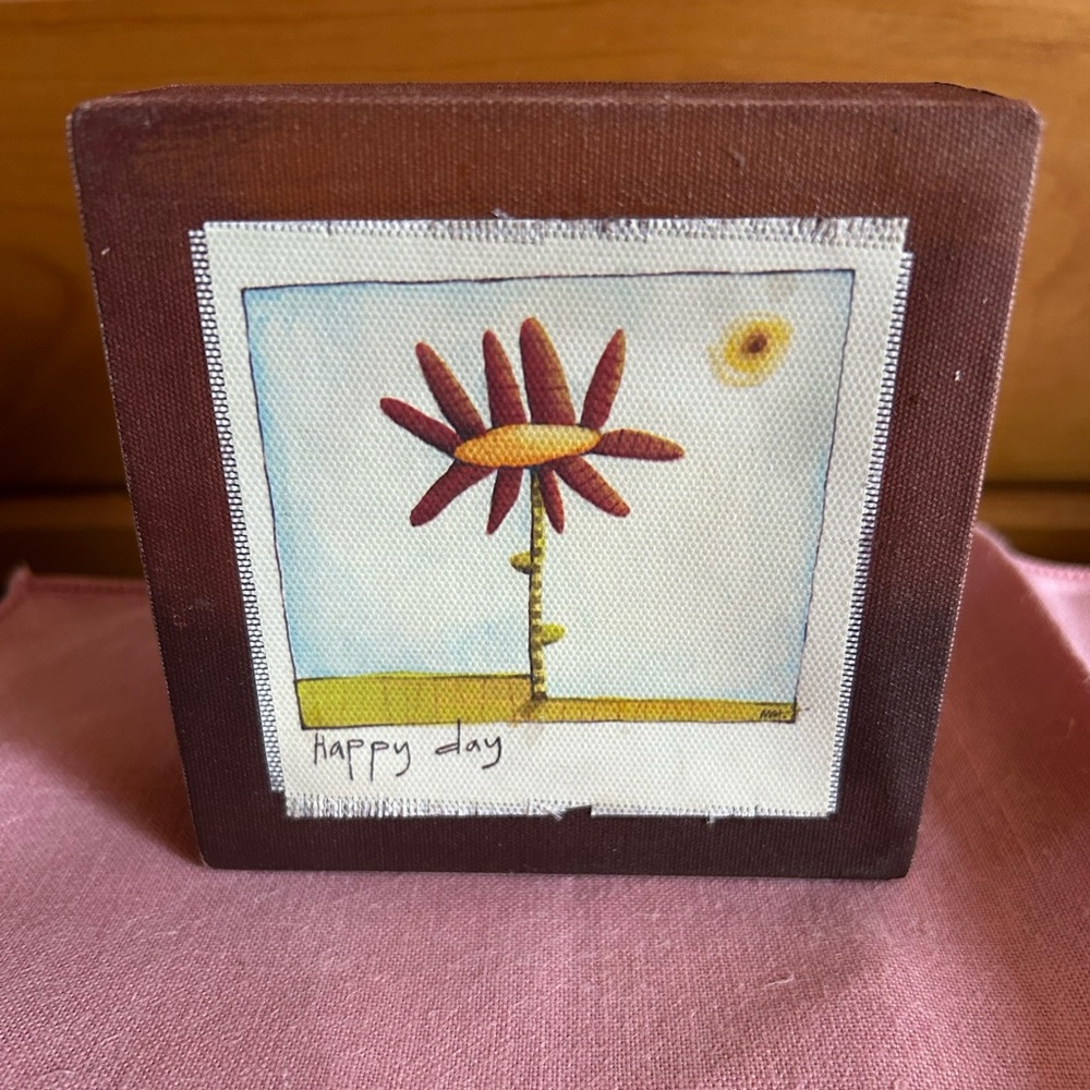 Canvas " HAPPY DAY 🌼 " Sign